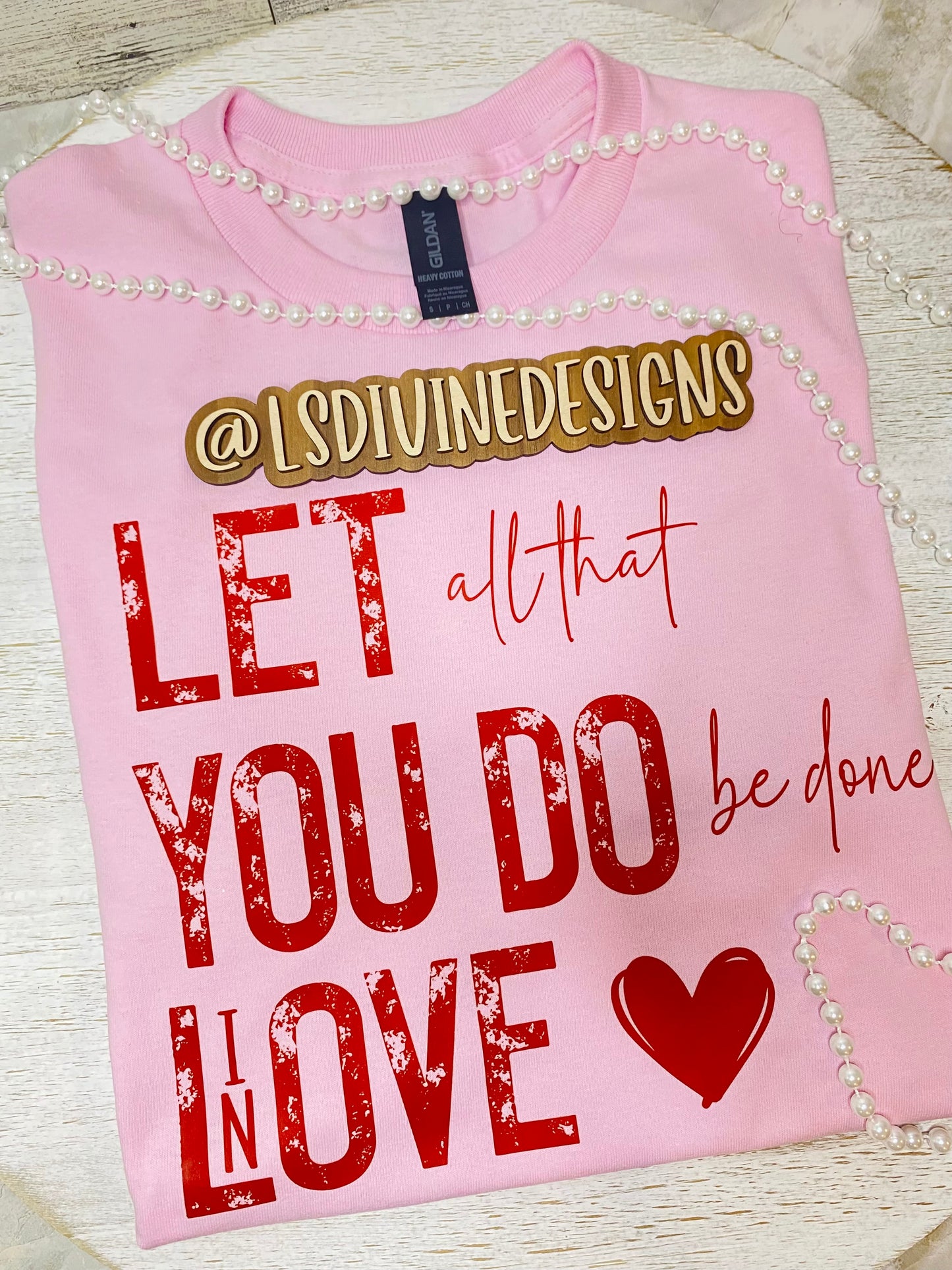 Printed Valentine Day shirt