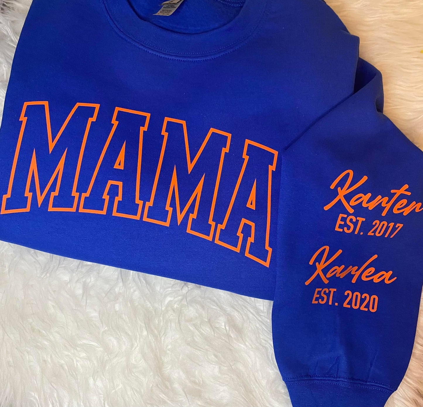 Custom “Mama” Sweatshirt