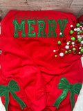 “Feeling Merry” Christmas Sweatshirt
